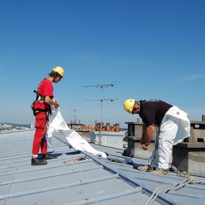 Dépose d’Amiante bâtiment en hauteur